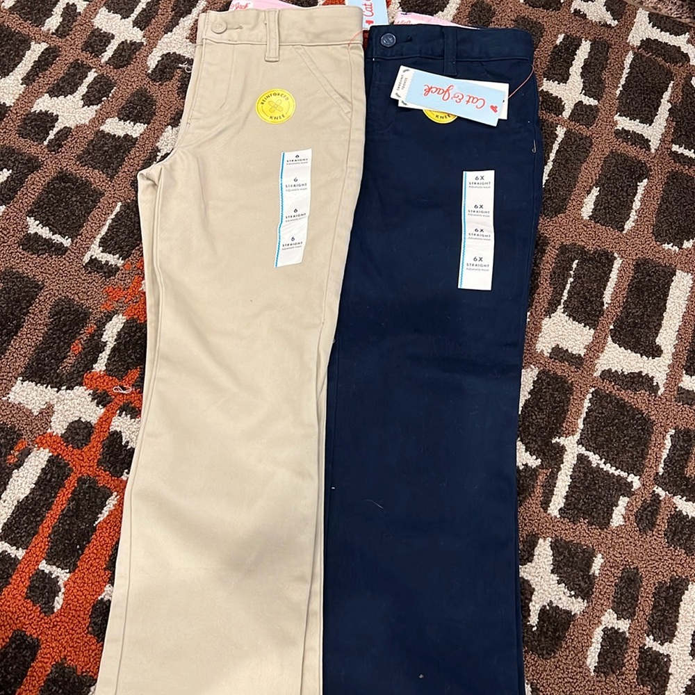 Girl’s uniform pants Cat &Jack brand